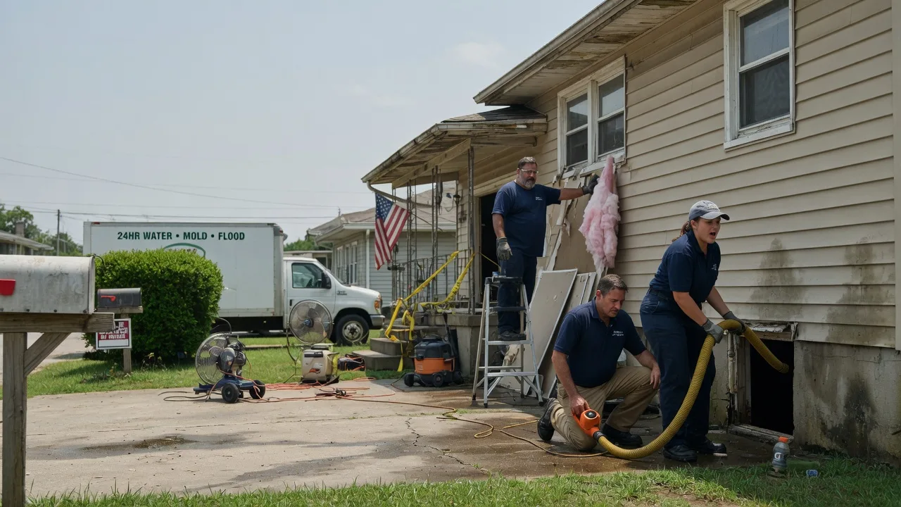 Water Damage Repair in Salix, PA near me